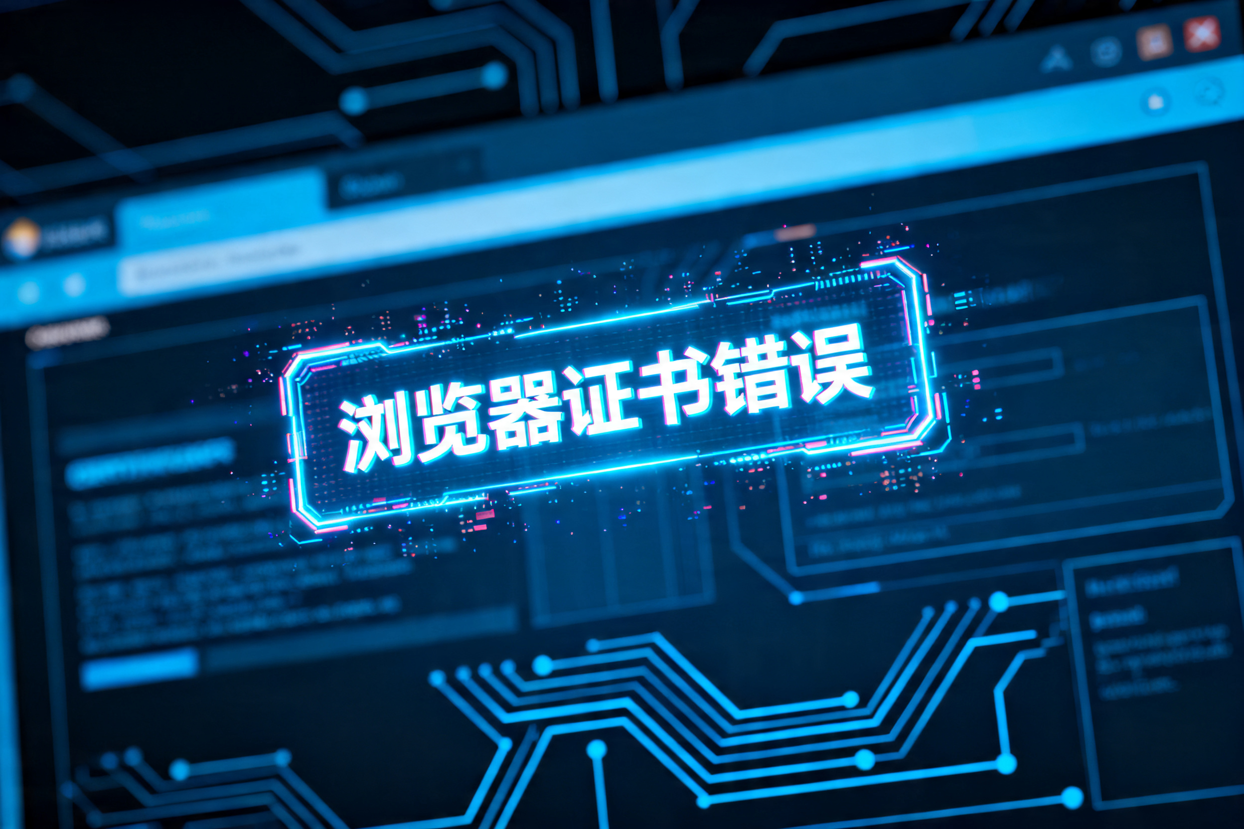 浏览器证书错误