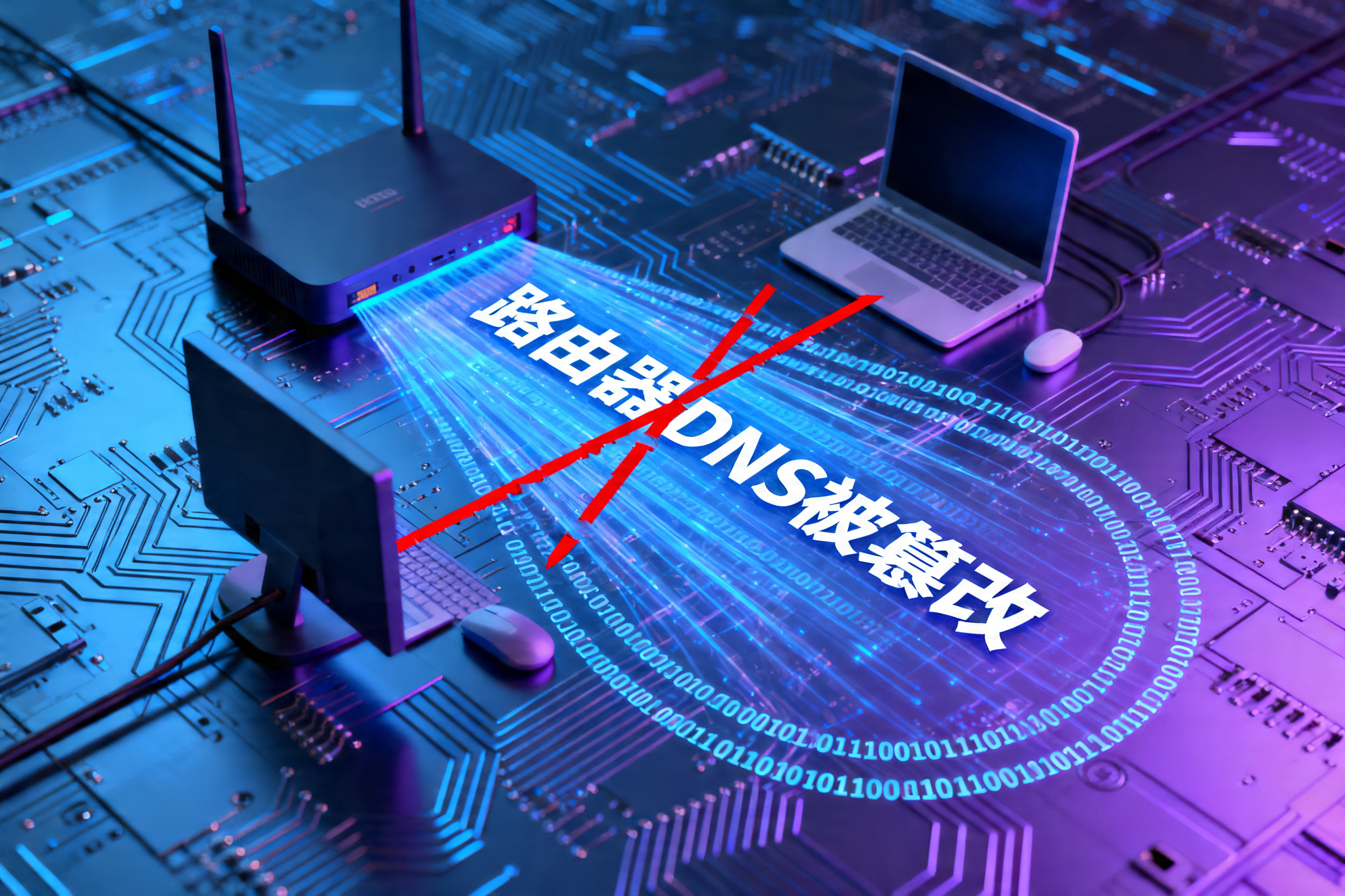 路由器DNS被篡改