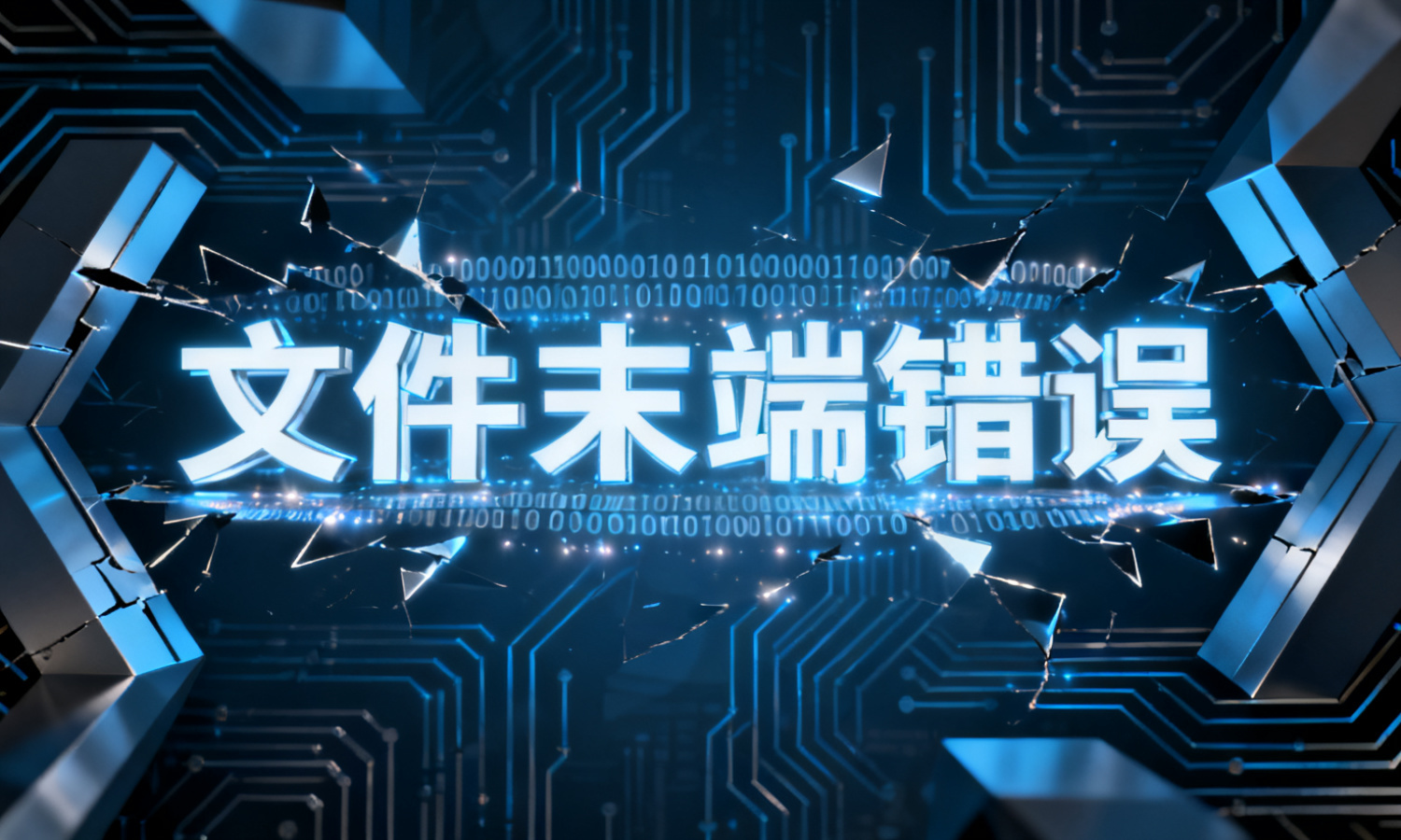 文件末端错误