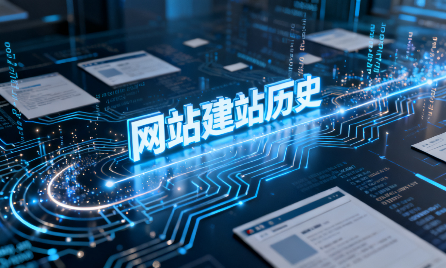 网站建站历史