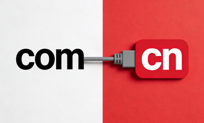 com域名和cn域名