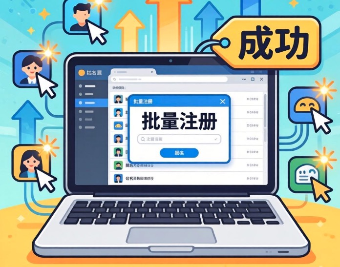 域名批量注册