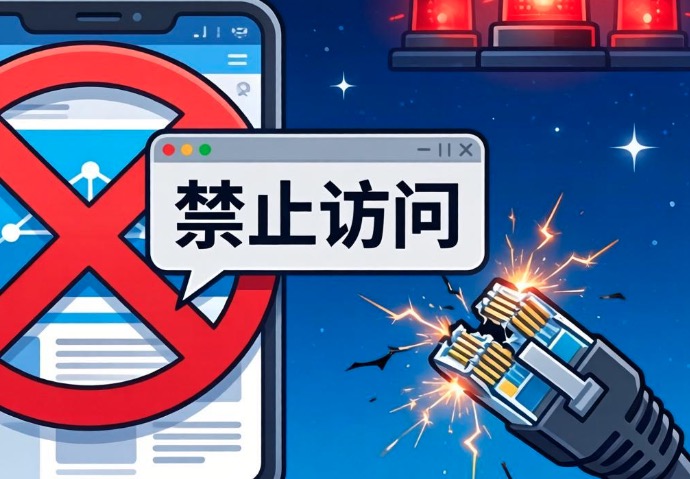 网站被屏蔽