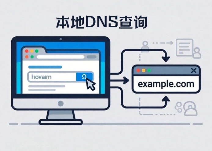 本地DNS查询