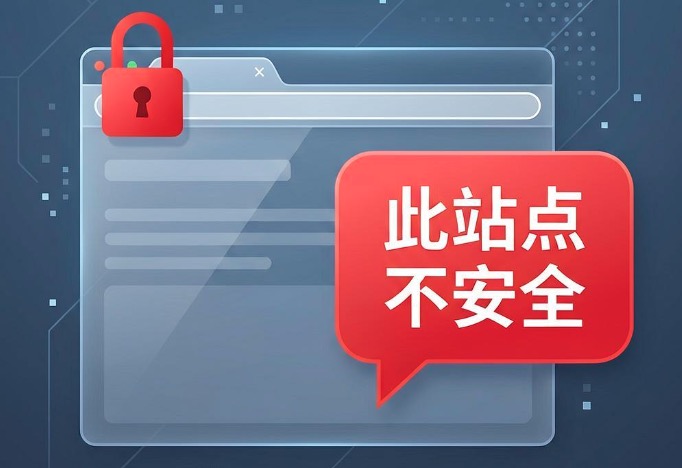 此站点不安全