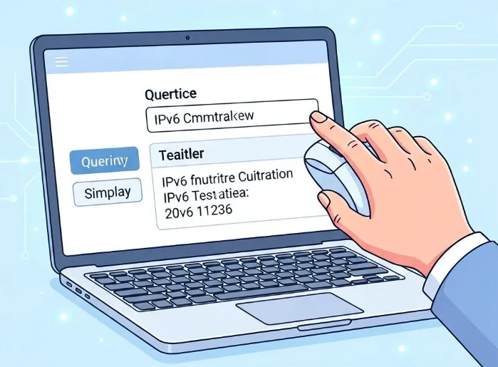 查询ipv6地址