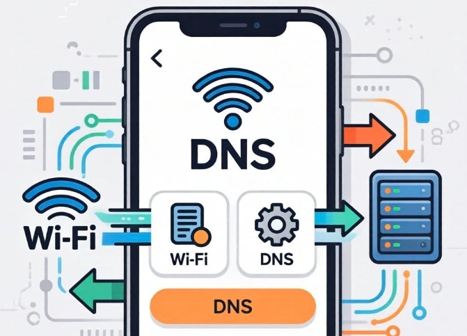 手机修改DNS