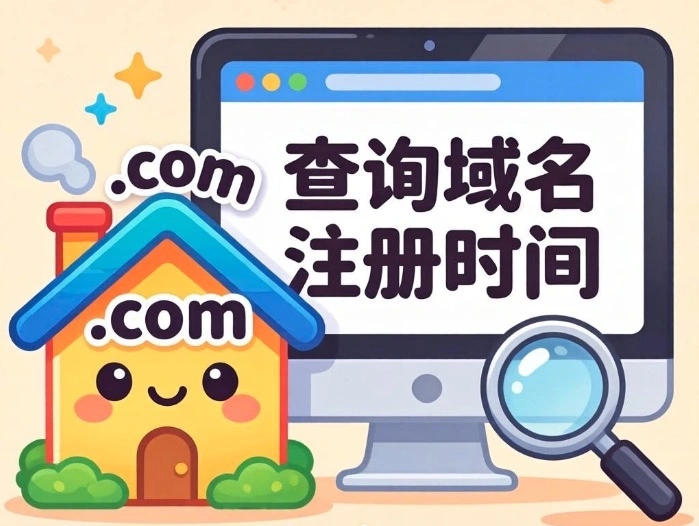 查询域名注册时间