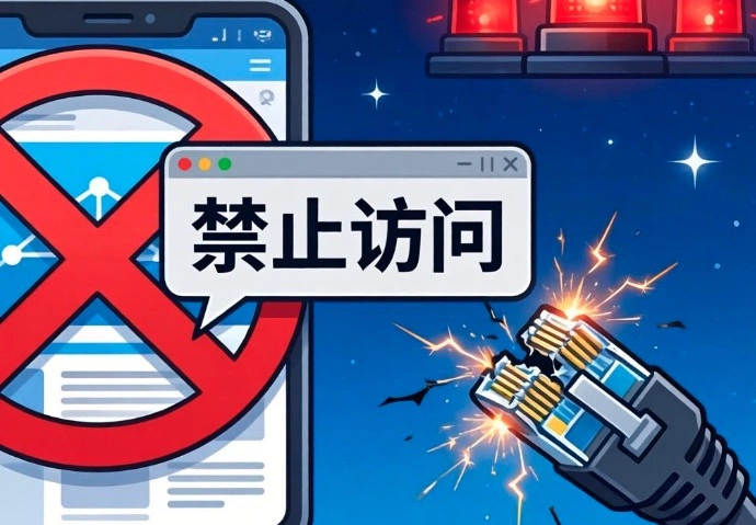 网站被屏蔽