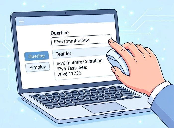查询ipv6地址