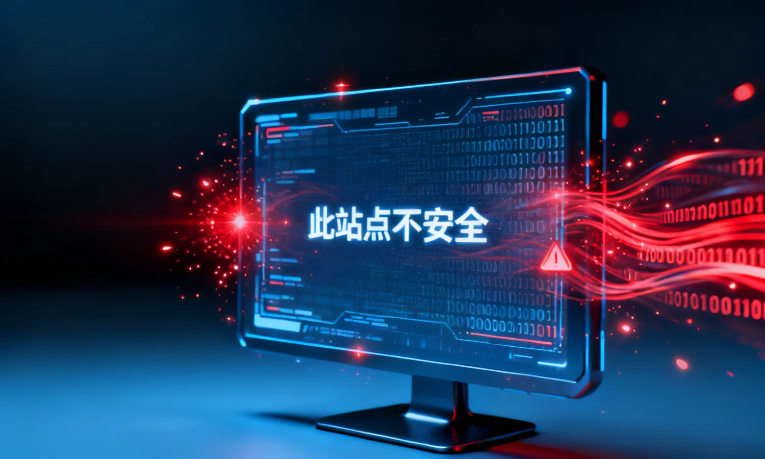 此站点不安全