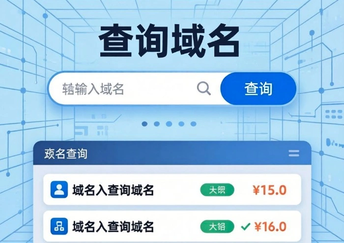 网站查询域名
