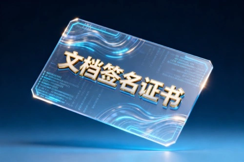 文档签名证书