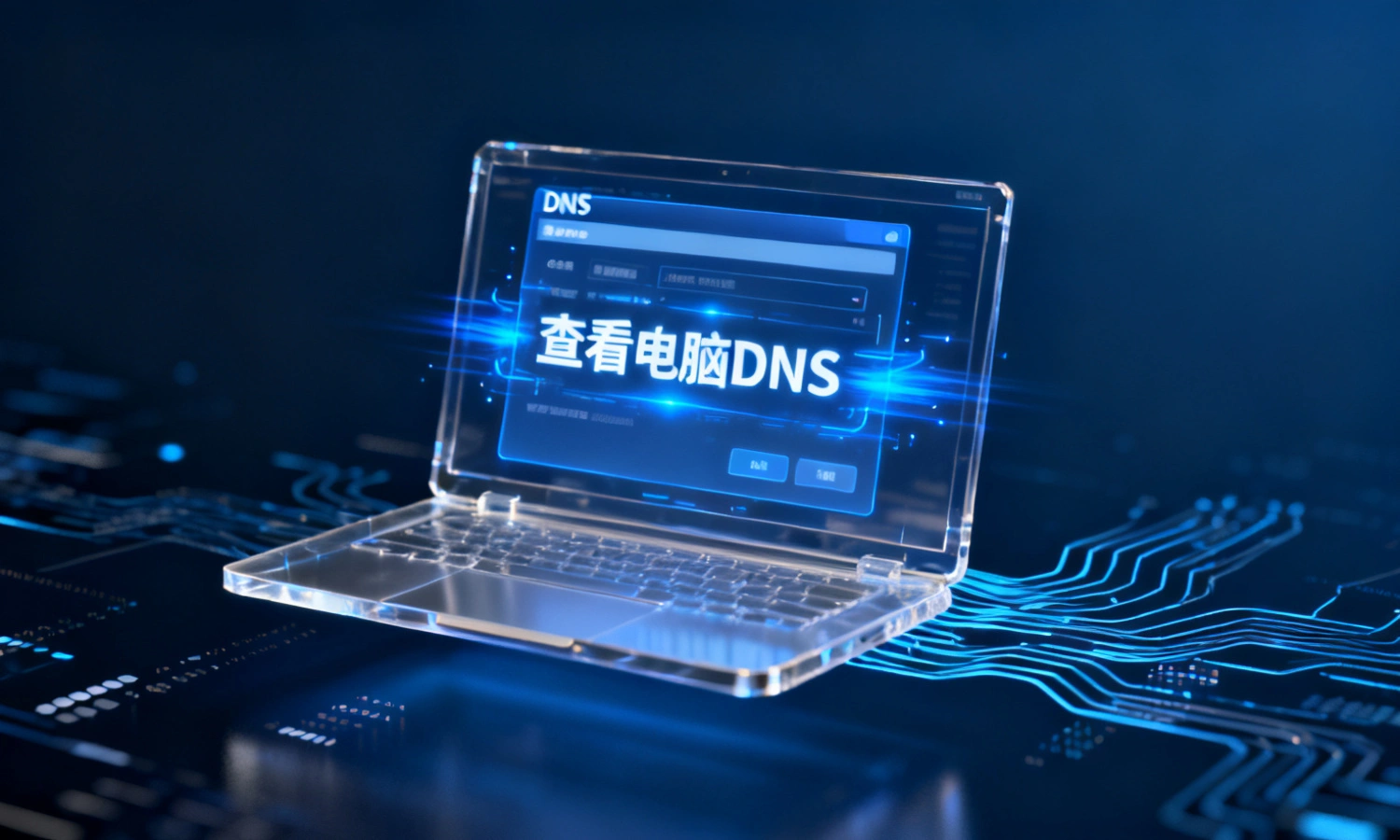 查看电脑DNS