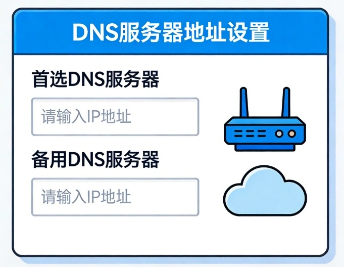 DNS地址填写