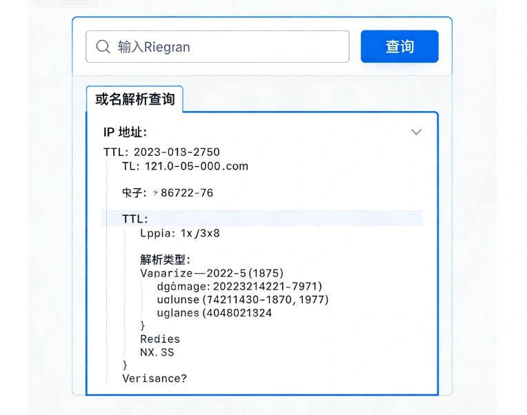查看域名解析