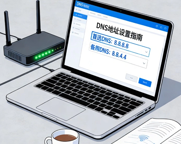 设置DNS地址