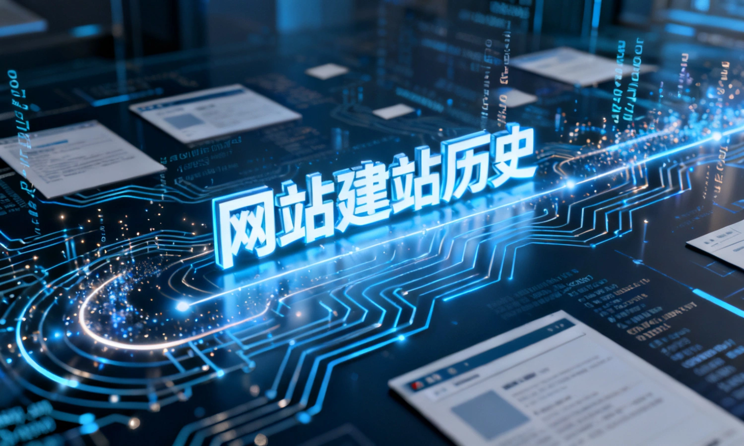 网站建站历史