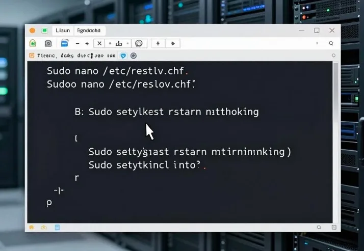 Linux修改DNS