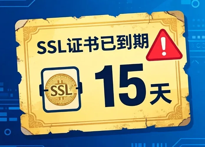 SSL证书到期