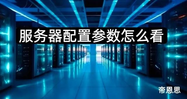 服务器配置参数