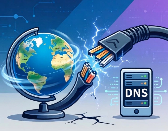 找不到DNS