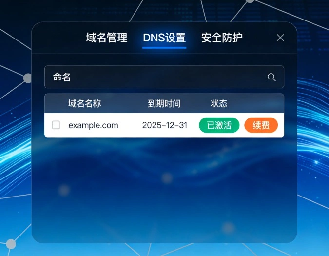 域名管理平台