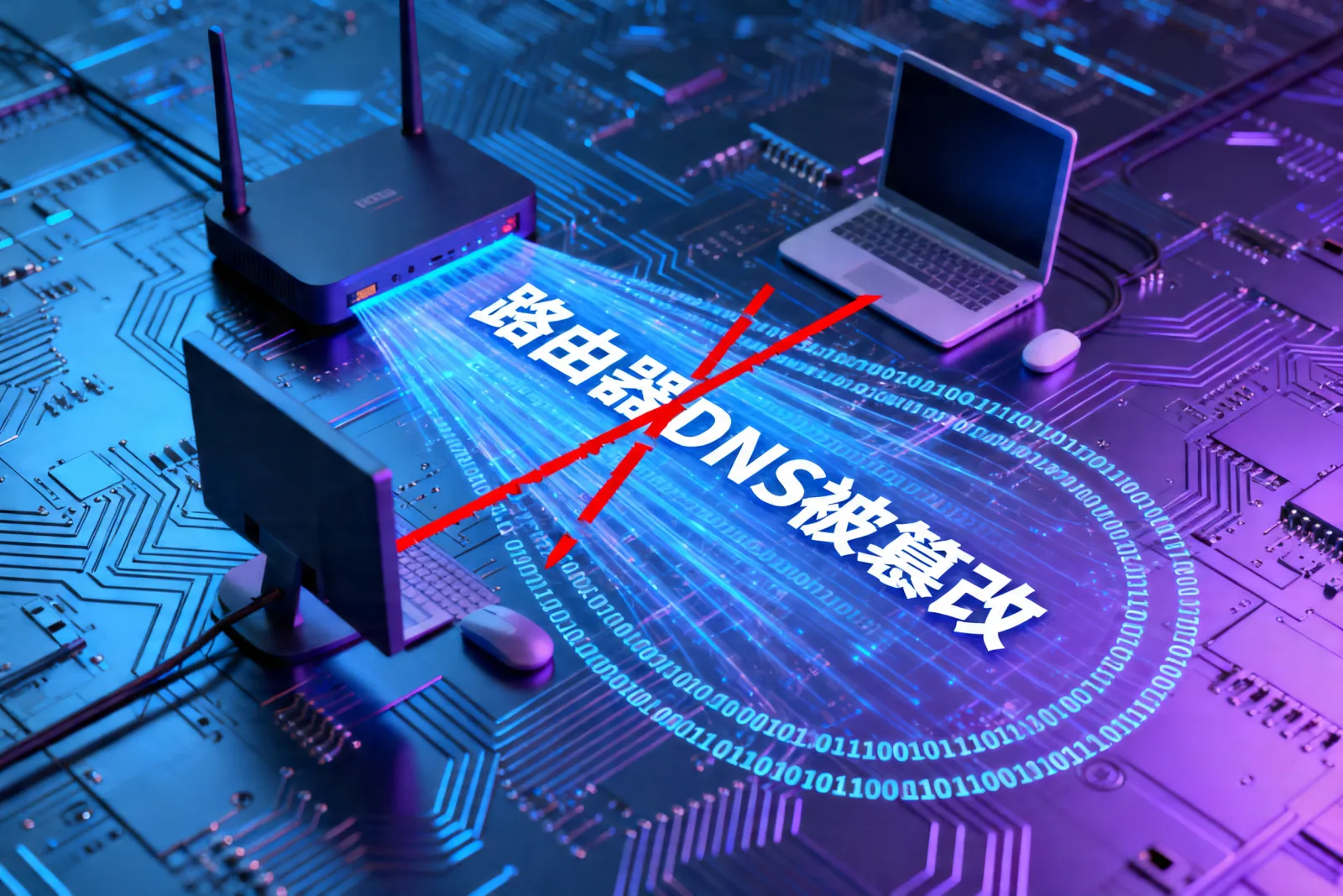 路由器DNS被篡改