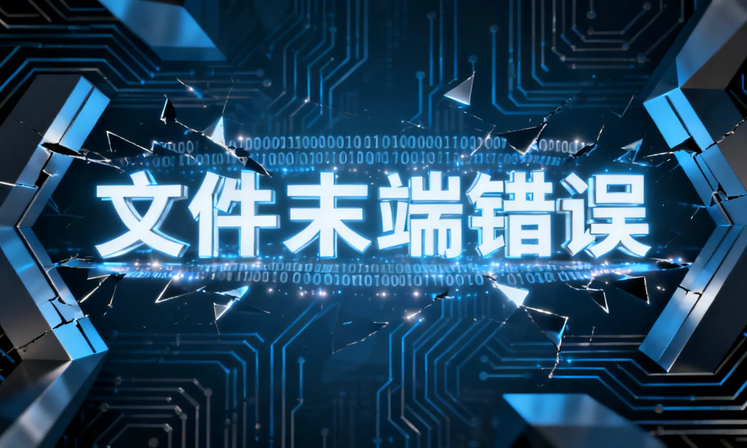 文件末端错误