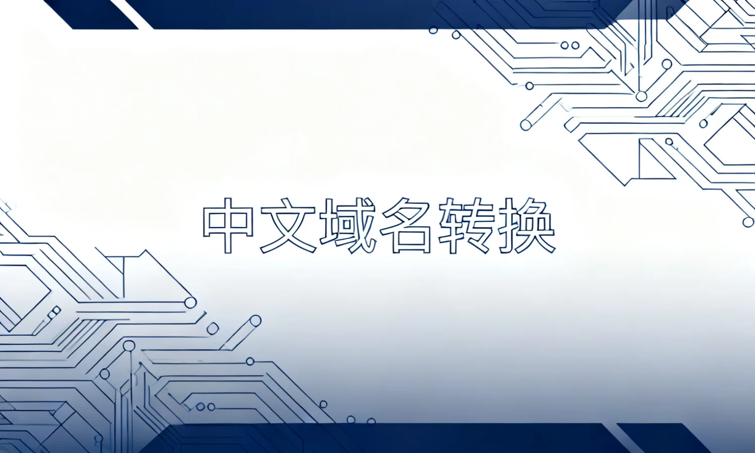 中文域名转换