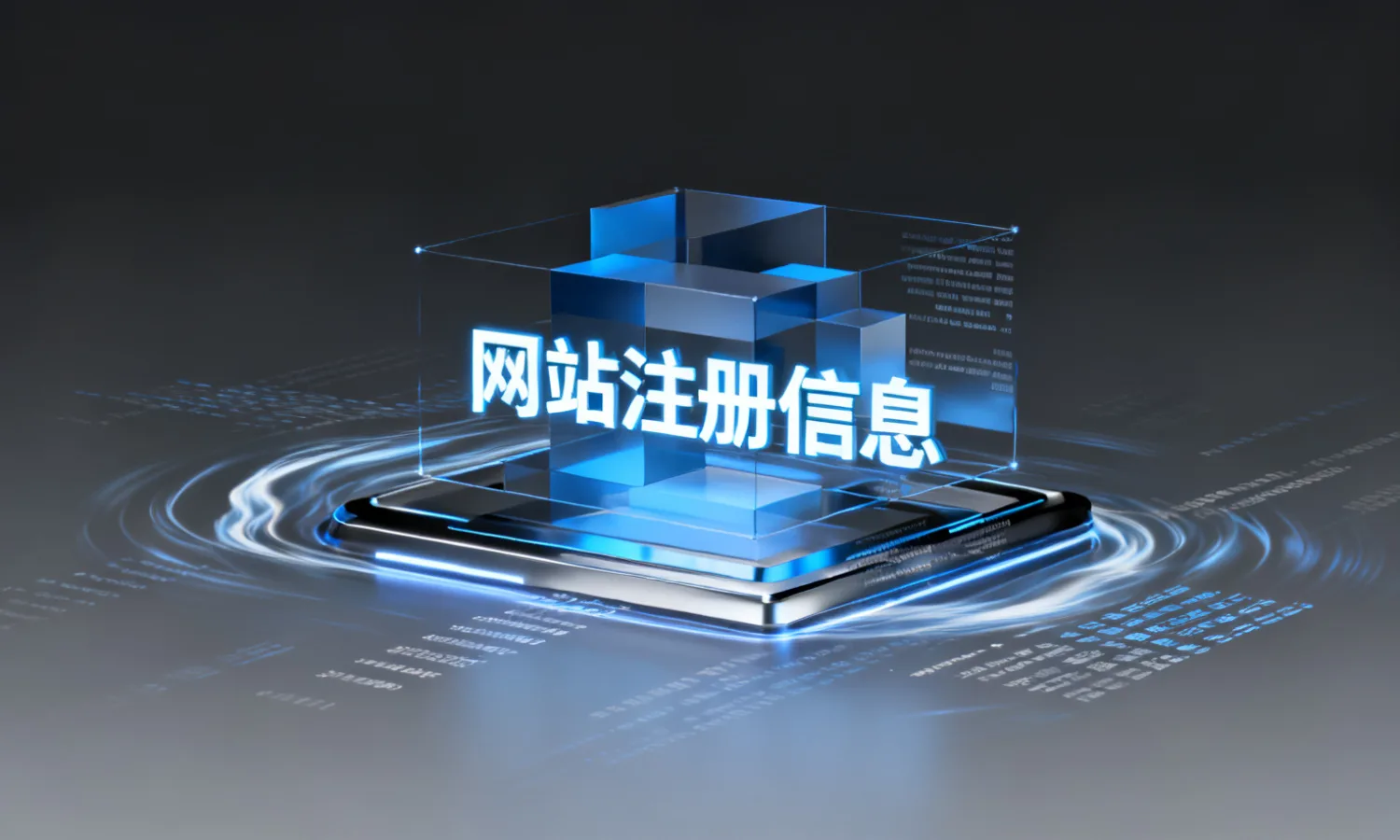 网站注册信息