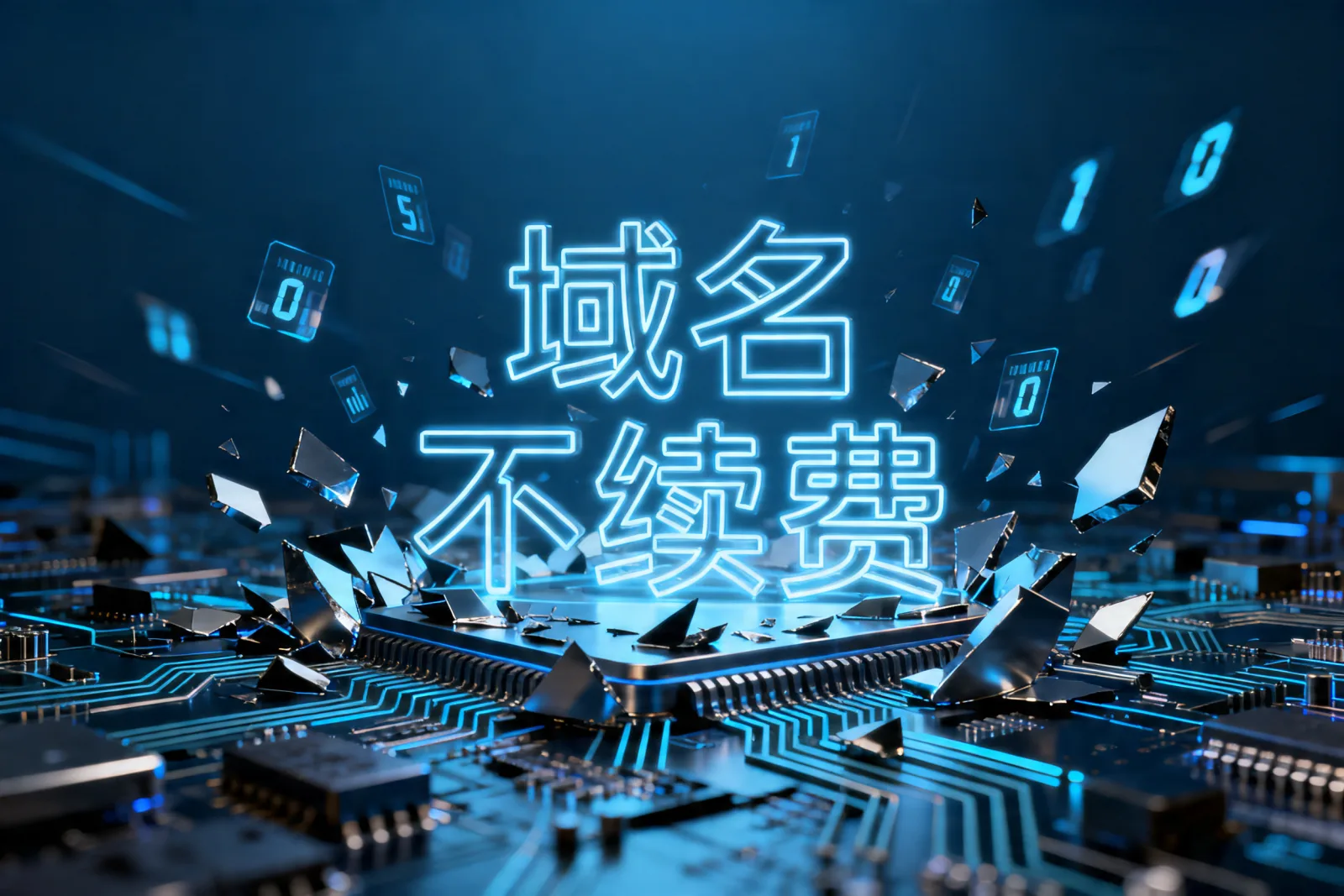 域名不续费