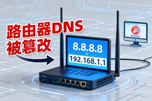 路由器DNS被篡改