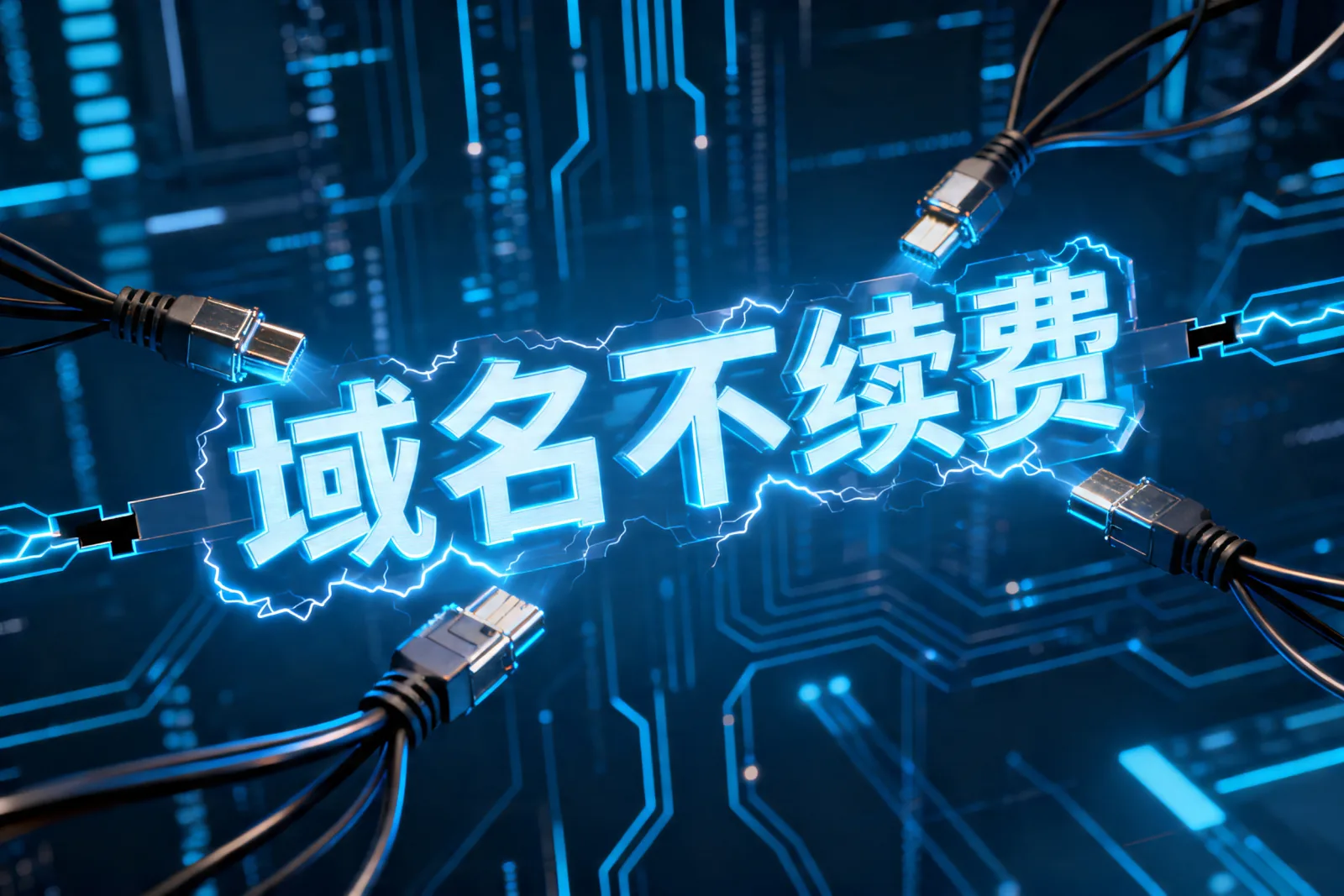 域名不续费