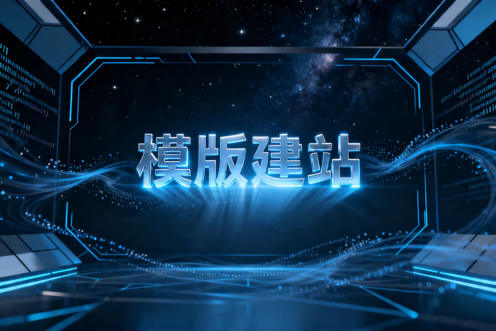 模版建站