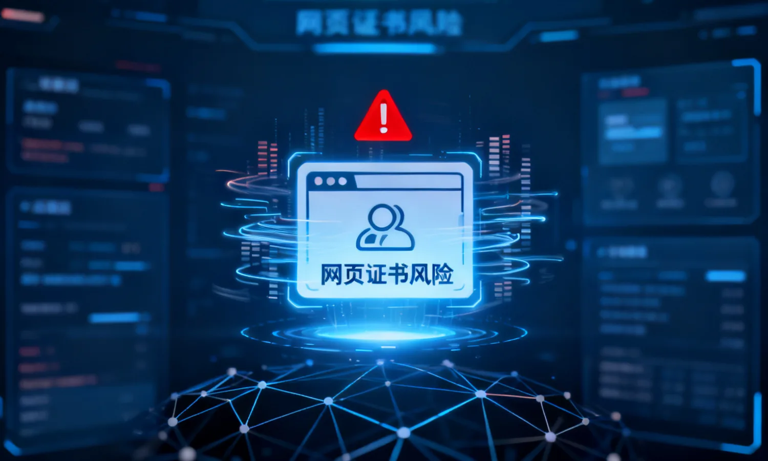 网页证书风险