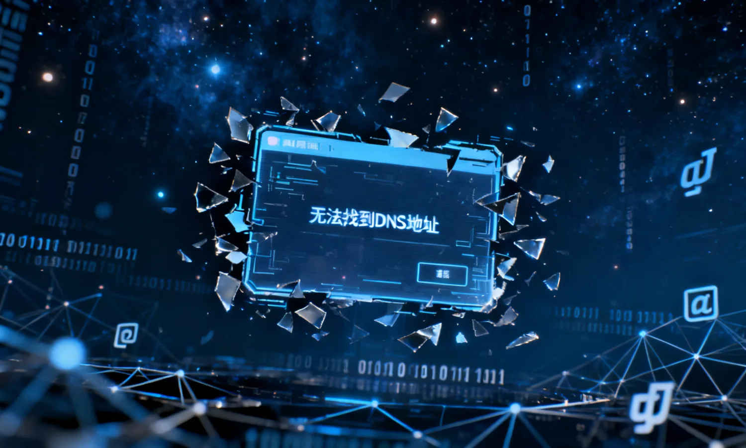 无法找到DNS地址