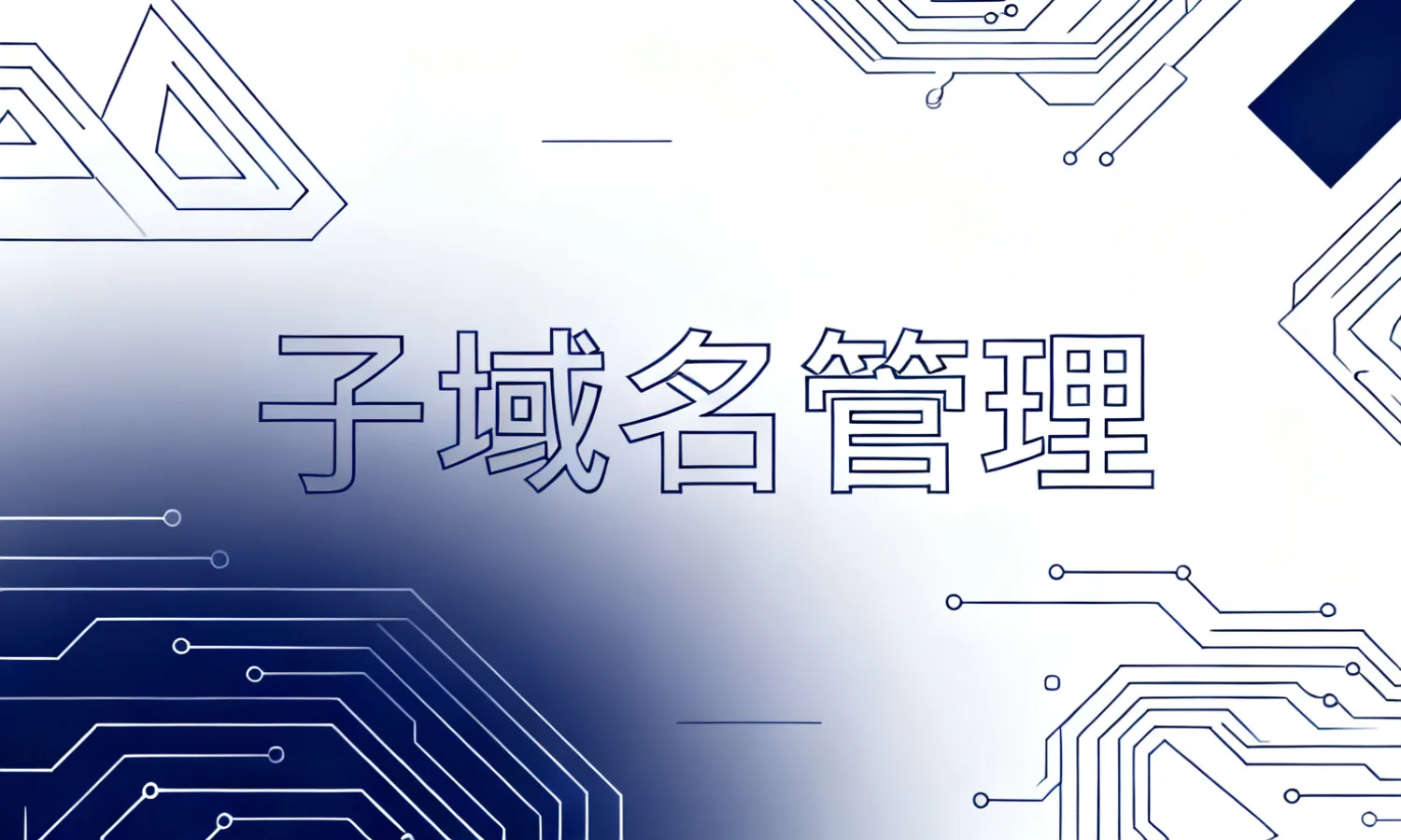 子域名管理