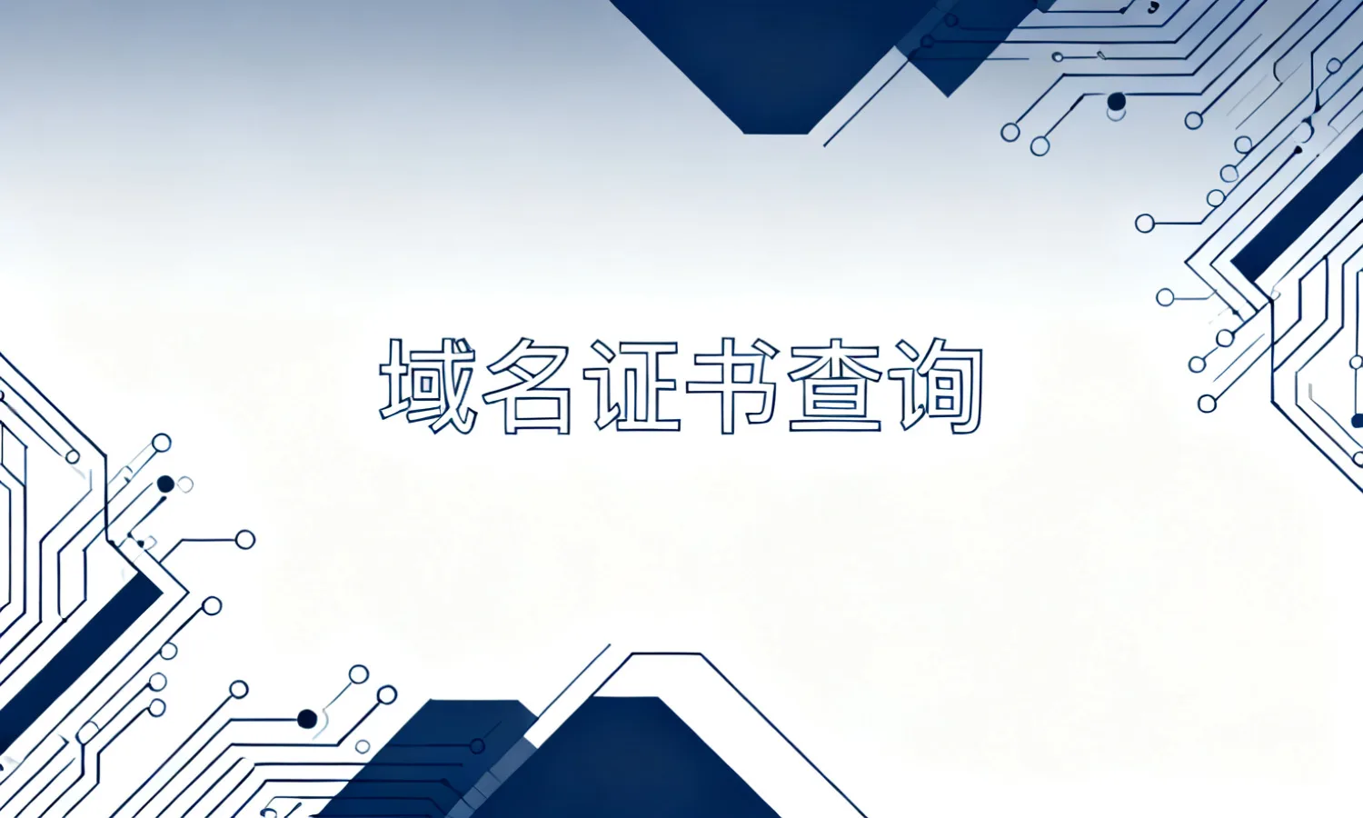 域名证书查询