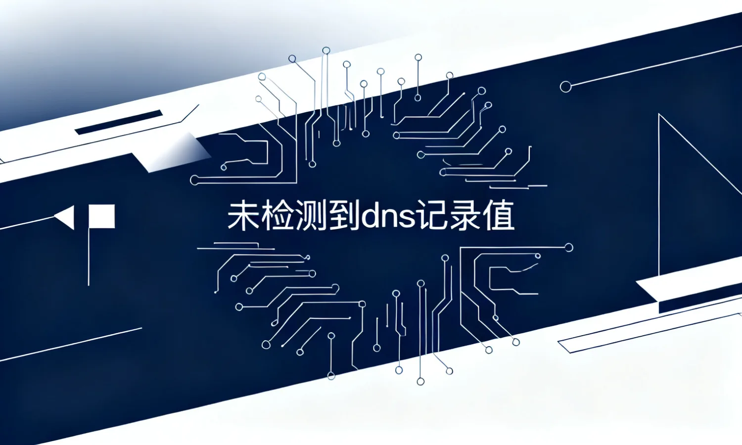 未检测到dns记录值