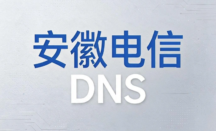 安徽电信dns