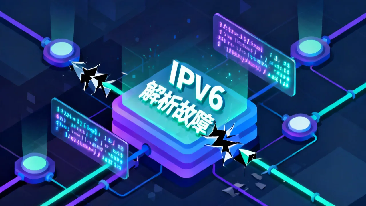 IPv6解析故障