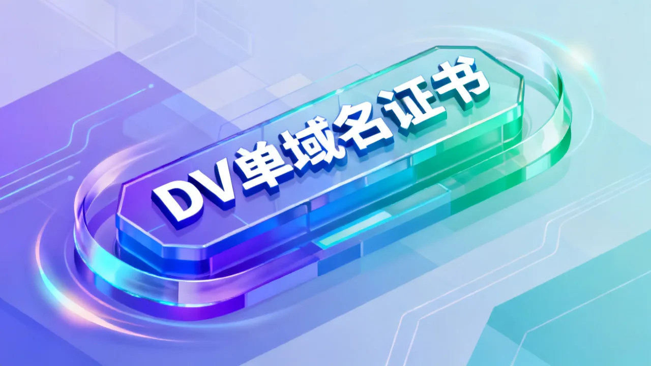 DV单域名证书