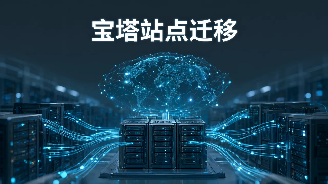 宝塔站点迁移