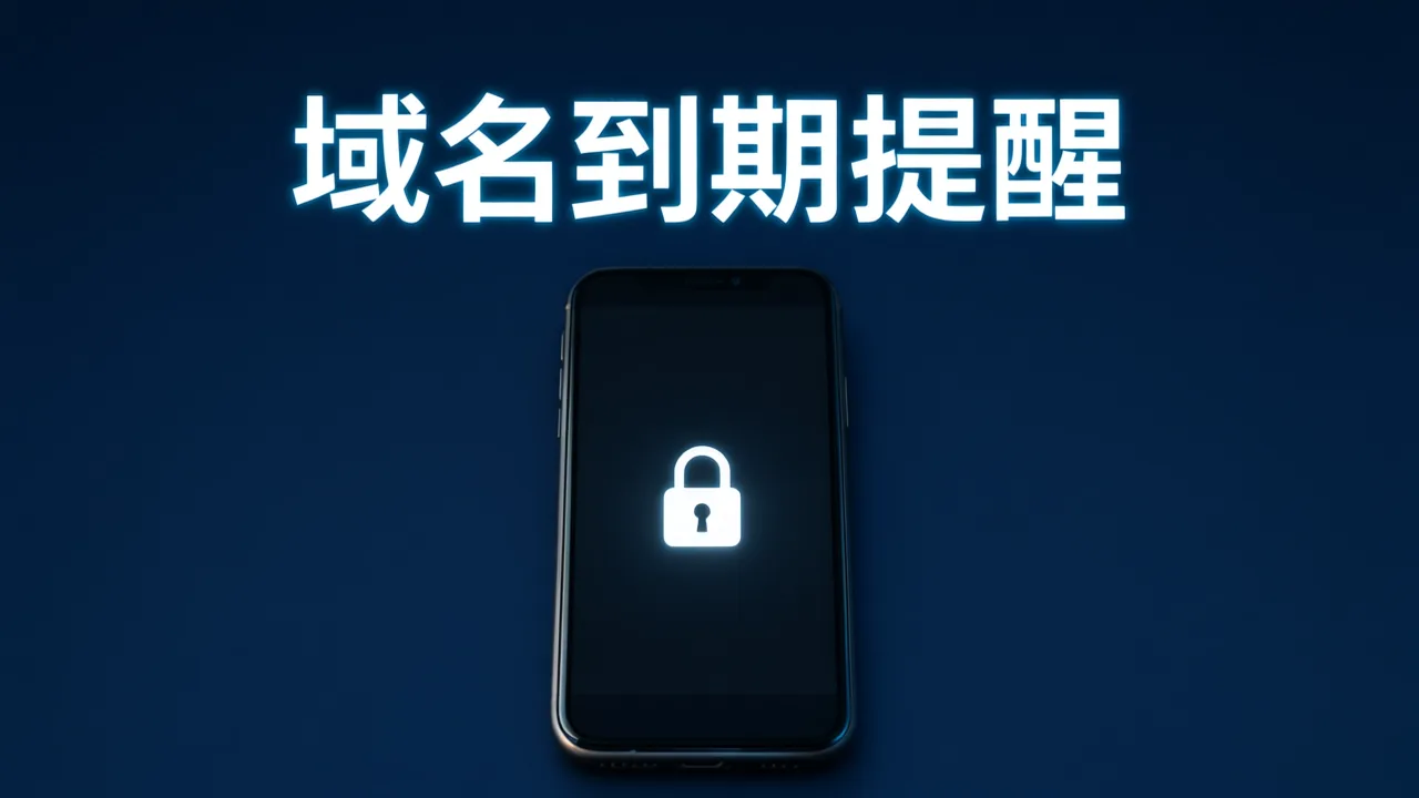 域名到期提醒