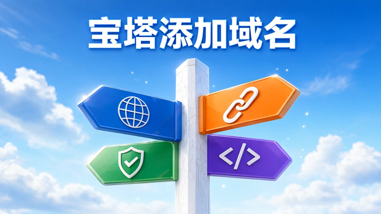 宝塔添加域名