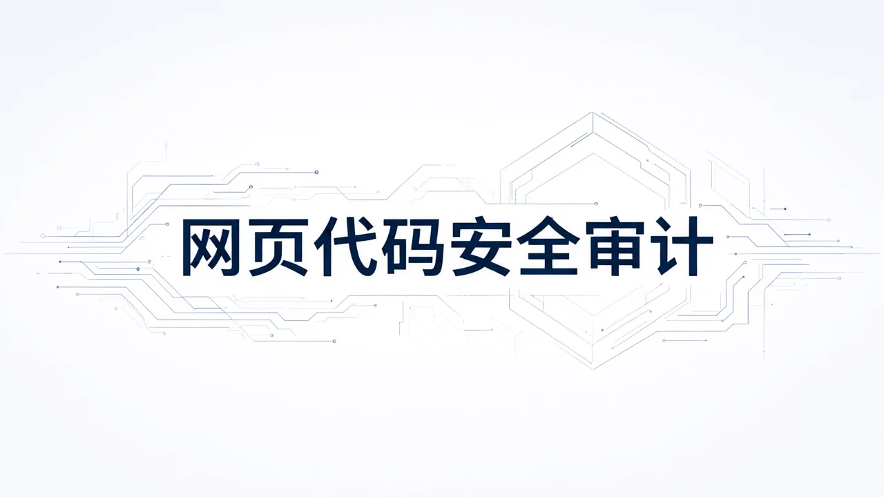 网页代码安全审计