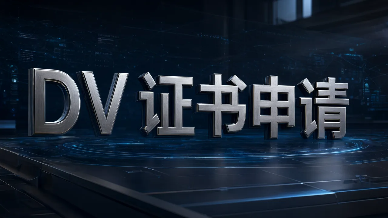 DV 证书申请