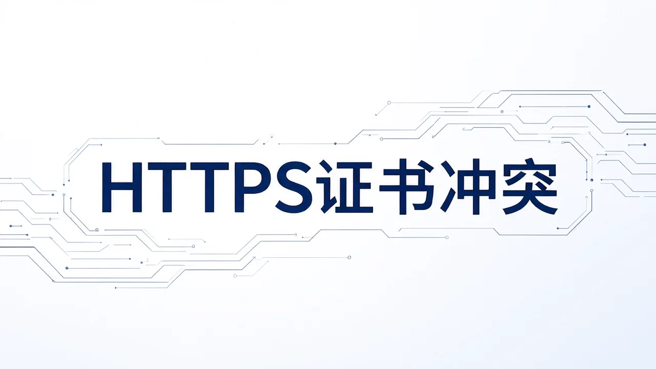HTTPS证书冲突