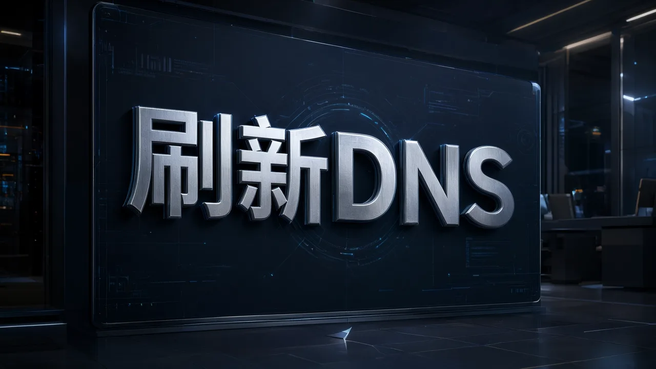 刷新DNS